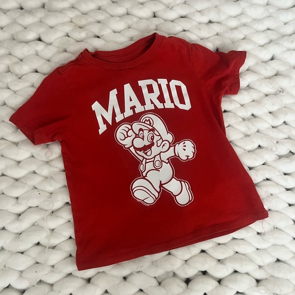 GAP Other - GAP Red Mario Graphic Kids T-Shirt